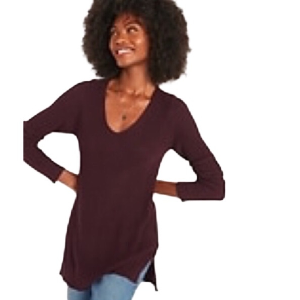 OLD NAVY Tunic V-neck Sweater